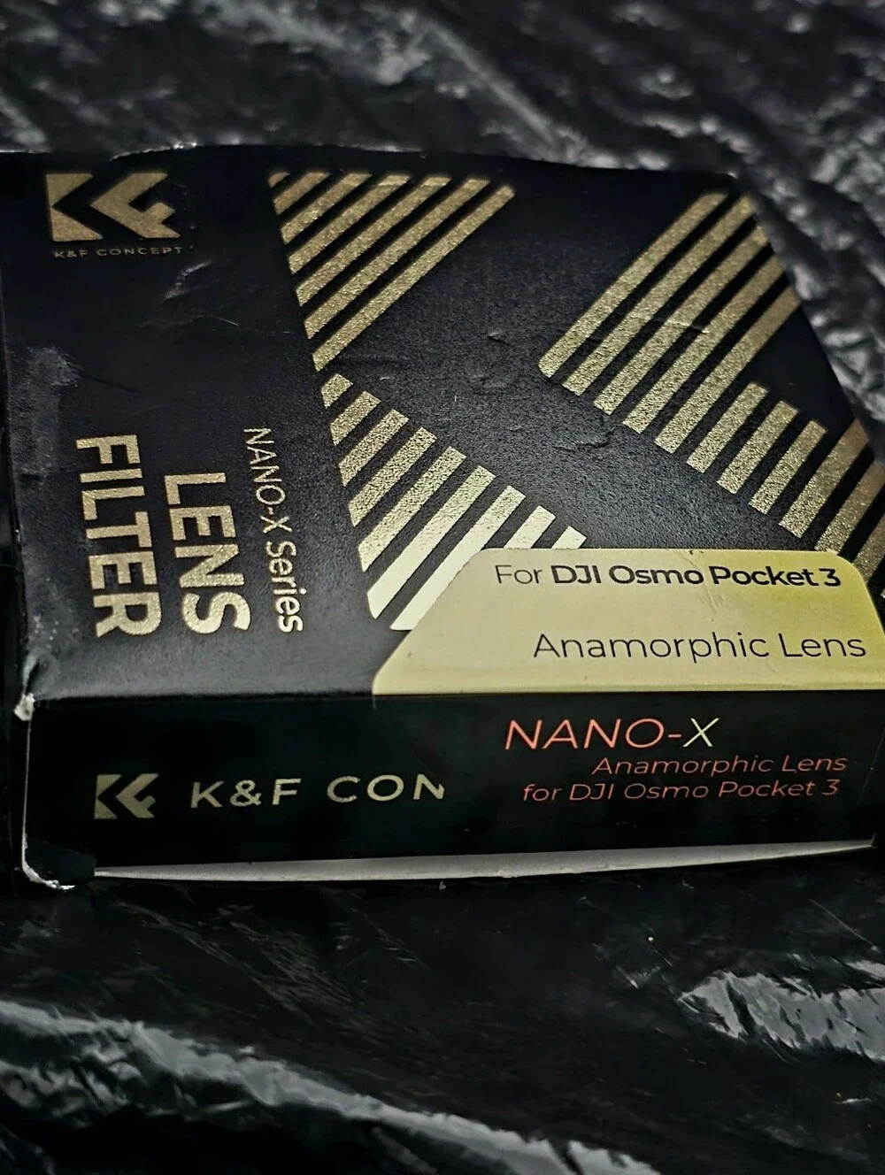 K&F Concept Nano-X 1.2X Anamorphic Lens for DJI Osmo Pocket 3 KF01.2700 Mint